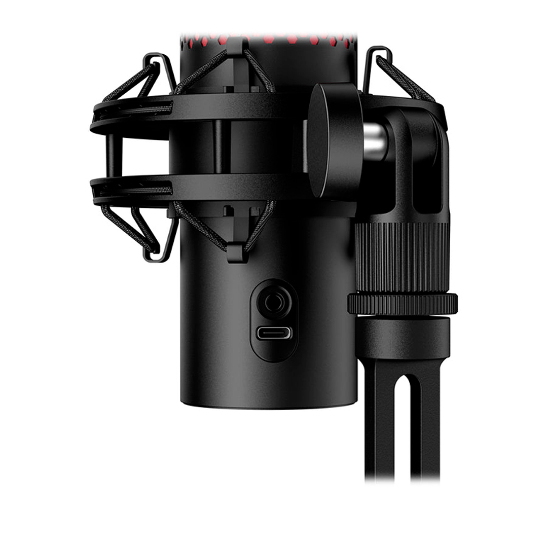 Micrófono Profesional Condensador HyperX Quadcast 2, 4 Patrones polares 6