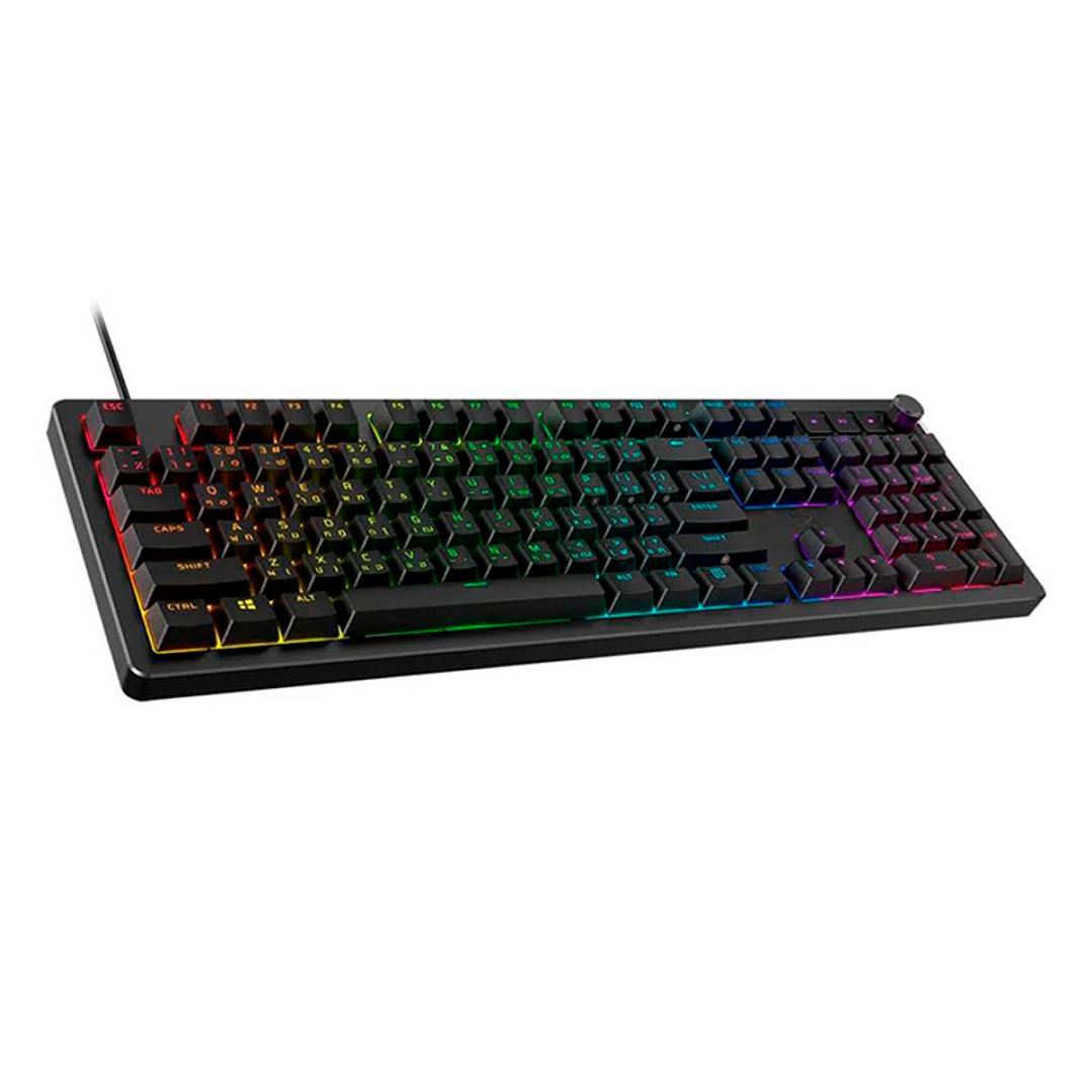Teclado Mecánico Gaming Hyperx Alloy RISE Switch Red Lineal Usb-c LATAM 2