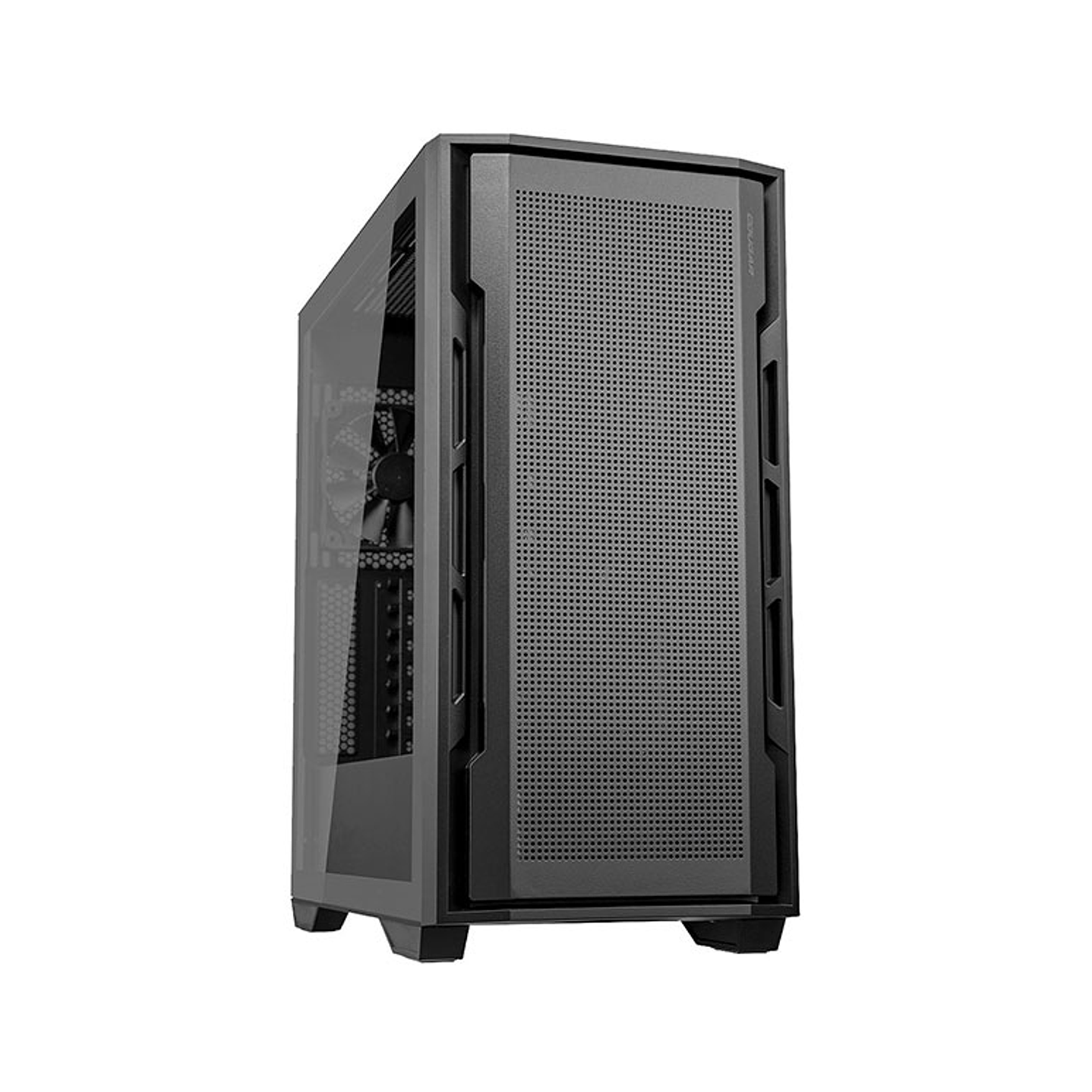 Gabinete gamer Cougar Uniface Black 2 ventiladores incluidos 1