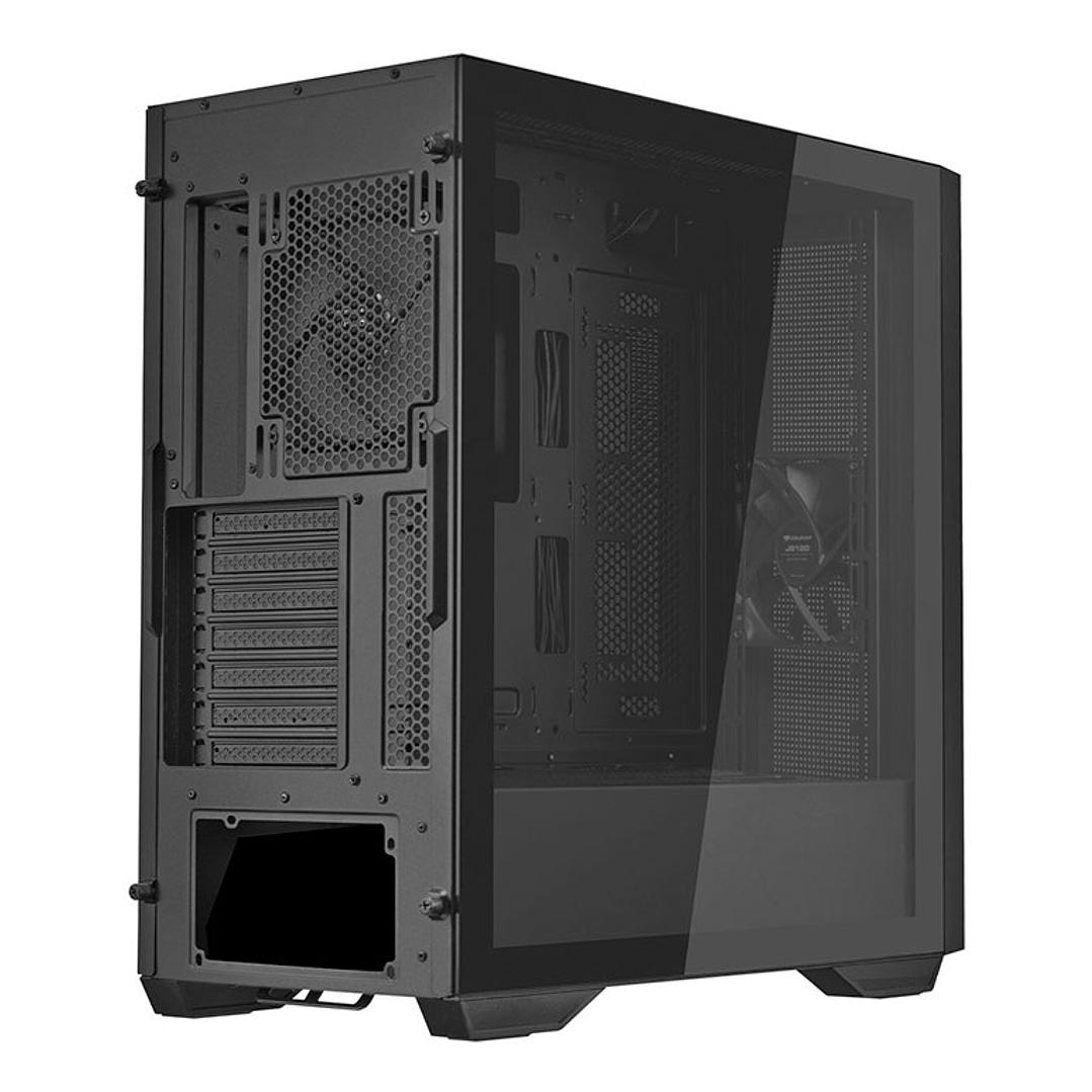 Gabinete gamer Cougar Uniface Black 2 ventiladores incluidos 5
