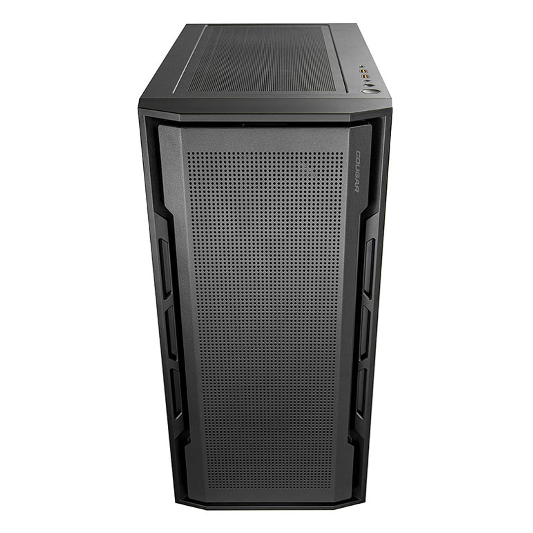 Gabinete gamer Cougar Uniface Black 2 ventiladores incluidos 6