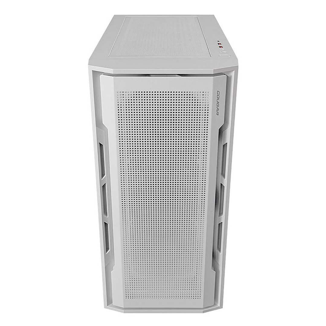 Gabinete gamer Cougar Uniface white 2 ventiladores incluido 6