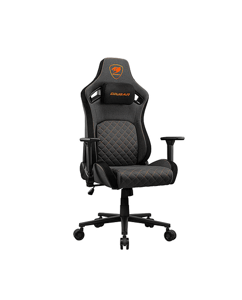 Silla Profesional Cougar Defensor Gray F  Apoyabrazos plegable 4D Tela