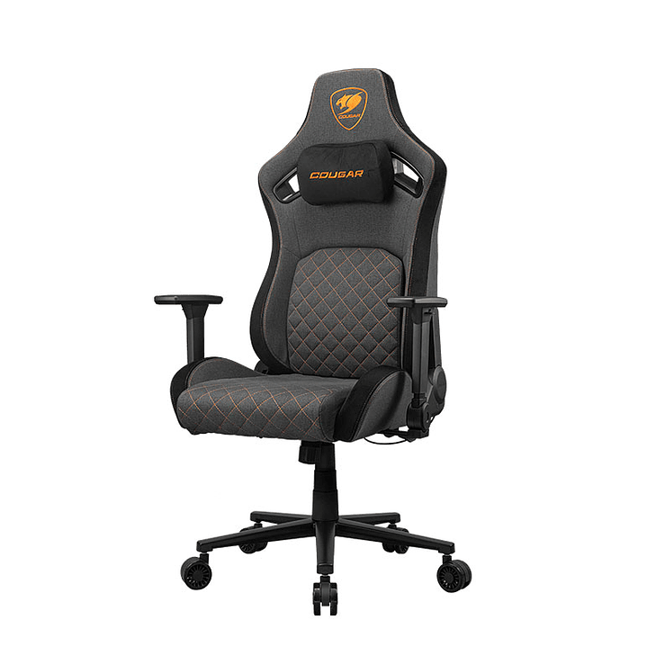 Silla Profesional Cougar Defensor Gray F  Apoyabrazos plegable 4D Tela 3