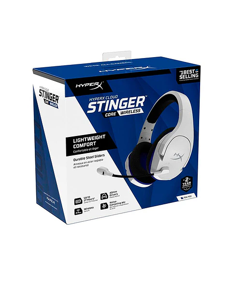 Audifonos Gamer Hyperx Stinger Core Ps5 Inalámbricos 4P5J1AA 
