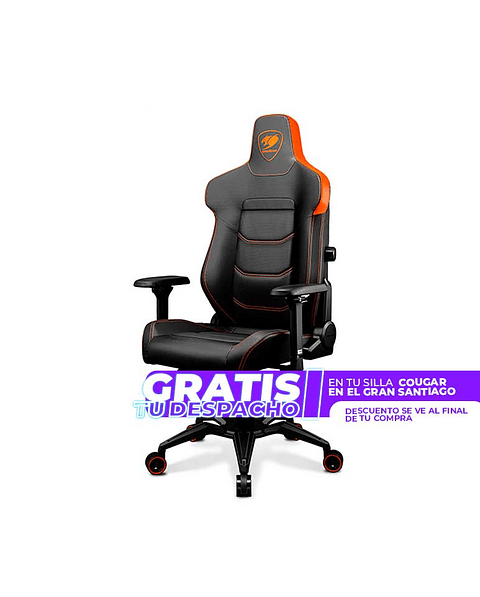 Silla profesional Gamer Cougar Armor EVO Reposabrazos 4D, 180° Reclinación