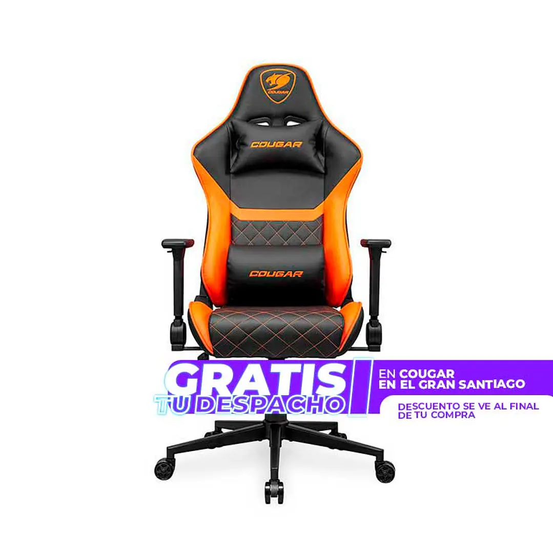 Silla Profesional Cougar Armor One V2 apoyabrazos plegables 4D 1