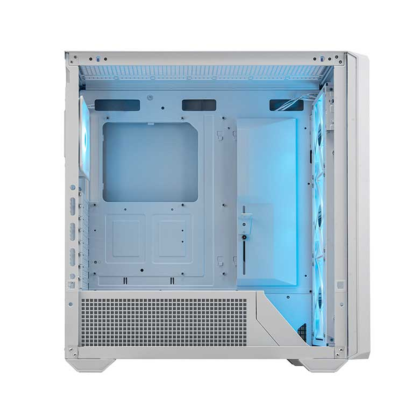 Gabinete Gamer Cougar MX600 RGB White 4 ventiladores incluidos 3