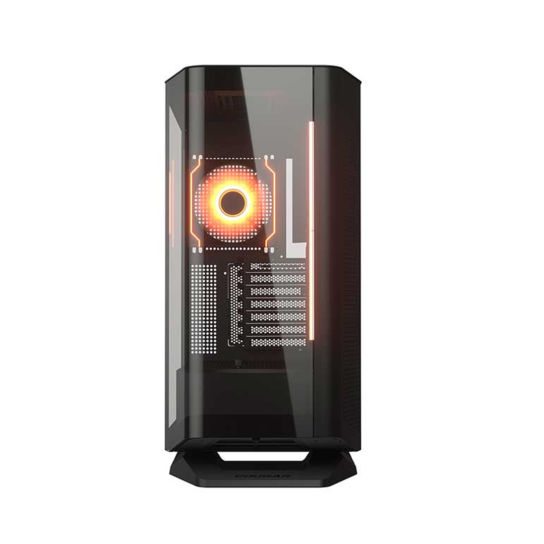 Gabinete gamer Cougar FV270 RGB 4 ventiladores ARGB + Plataforma giratoria de regalo 4