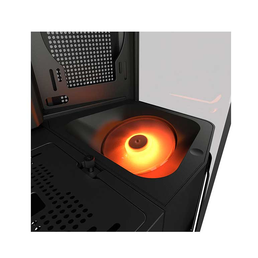 Gabinete gamer Cougar FV270 RGB 4 ventiladores ARGB + Plataforma giratoria de regalo 3