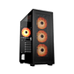 Gabinete gamer Cougar MX220 RGB Black 4 ventiladores ARGB - Miniatura 1