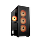 Gabinete gamer Cougar MX220 RGB Black 4 ventiladores ARGB - Miniatura 1