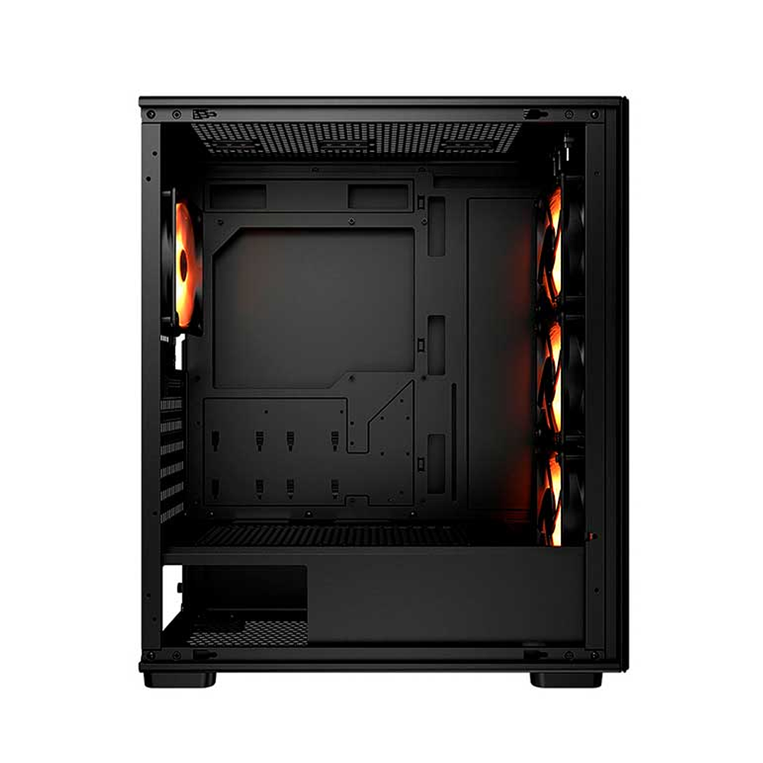 Gabinete gamer Cougar MX220 RGB Black 4 ventiladores ARGB 2