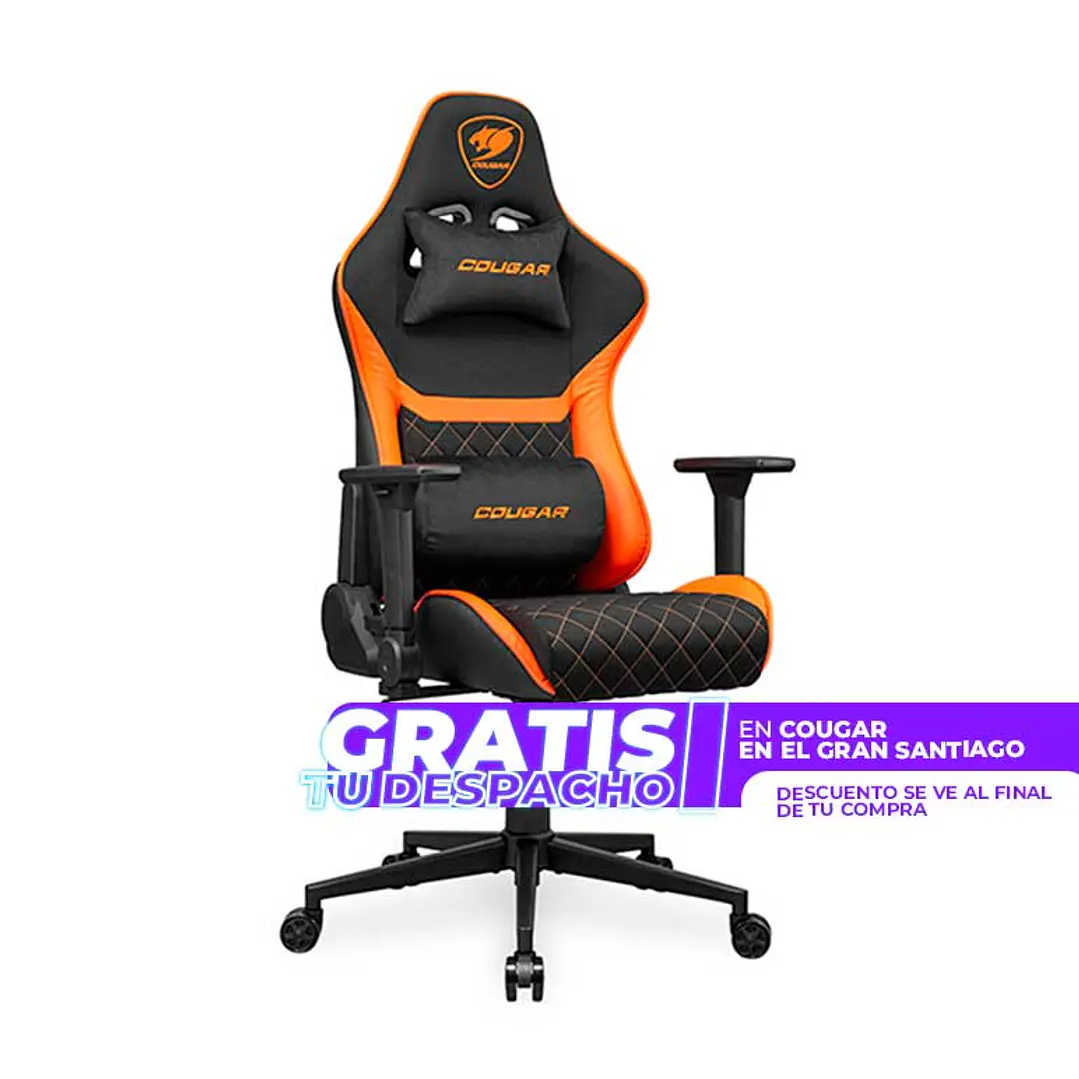 Silla Profesional Cougar Armor One V2 F apoyabrazos plegables 4D 1