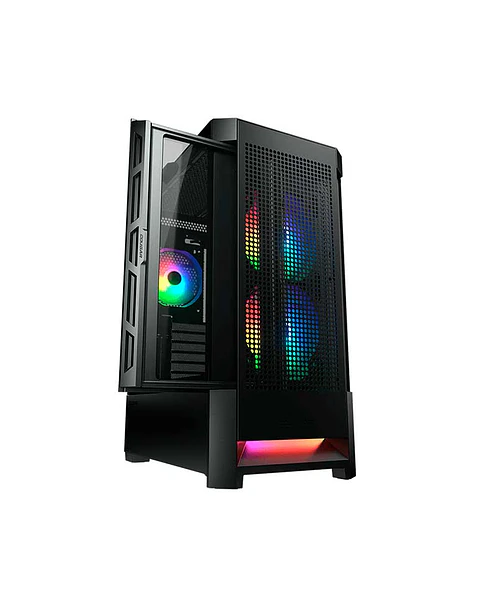 Gabinete Gamer Cougar Airface RGB 3 ventiladores ARGB incluidos
