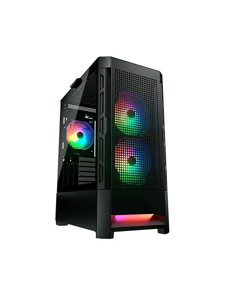 Gabinete Gamer Cougar Airface RGB 3 ventiladores ARGB incluidos
