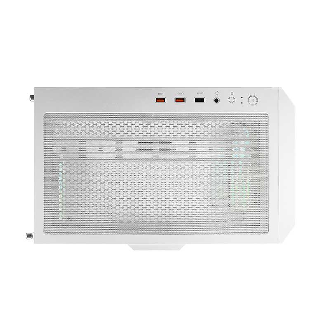 Gabinete Gamer Cougar Duoface RGB White 3 ventiladores ARGB incluidos 3