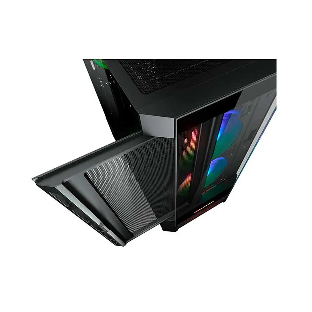 Gabinete Gamer Cougar Duoface RGB Black 3 ventiladores ARGB incluidos 3