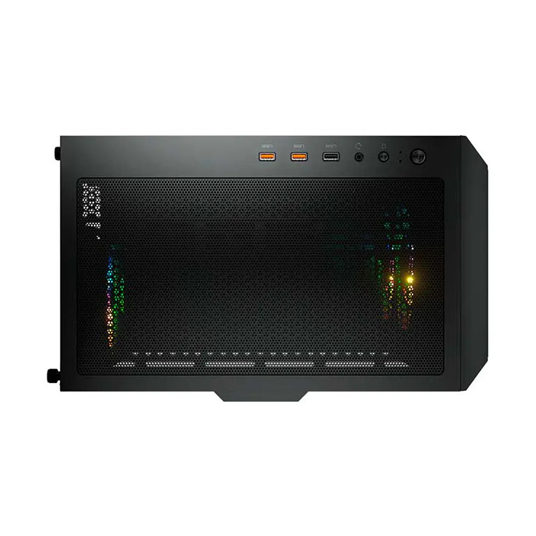 Gabinete Gamer Cougar Duoface RGB Black 3 ventiladores ARGB incluidos 5