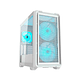 Gabinete Gamer Cougar MX600 MINI RGB White 3 ventiladores incluidos - Miniatura 1