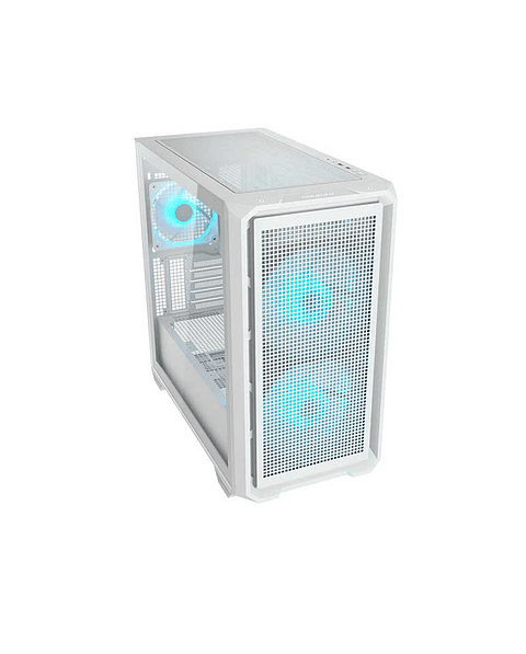 Gabinete Gamer Cougar MX600 MINI RGB White 3 ventiladores incluidos