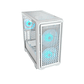 Gabinete Gamer Cougar MX600 MINI RGB White 3 ventiladores incluidos - Miniatura 2