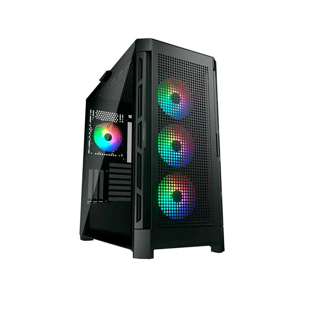 Gabinete Gamer Cougar Duoface Pro RGB 4 ventiladores ARGB incluidos 3