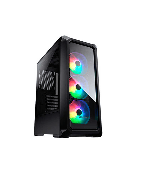 Gabinete Gamer Cougar Archon 2 RGB Black 3 ventiladores ARGB incluidos 