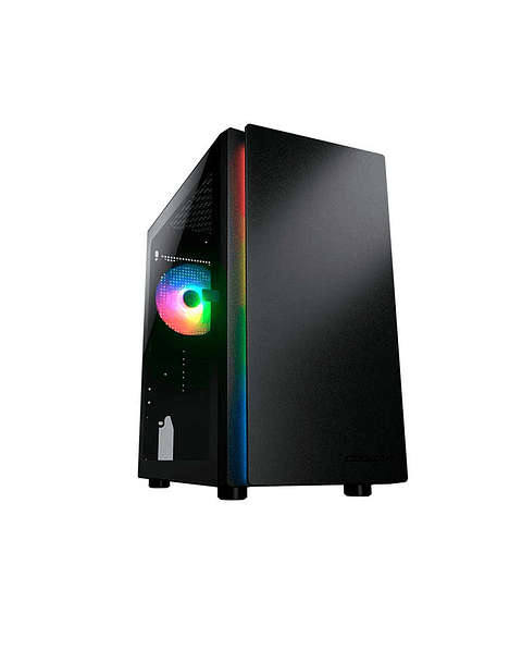Gabinete Gamer Cougar Purity RGB Black 1 Ventilador ARGB incluido