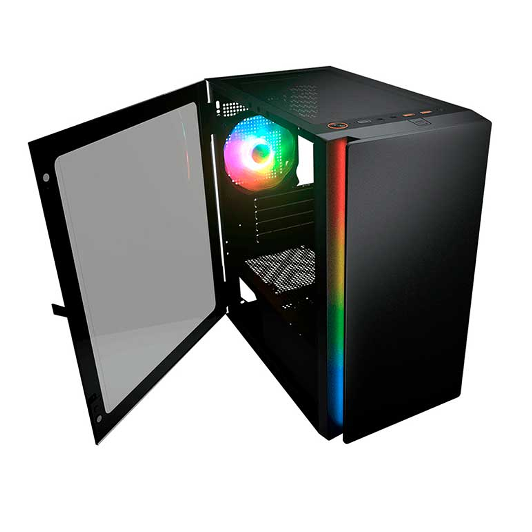 Gabinete Gamer Cougar Purity RGB Black 1 Ventilador ARGB incluido 2