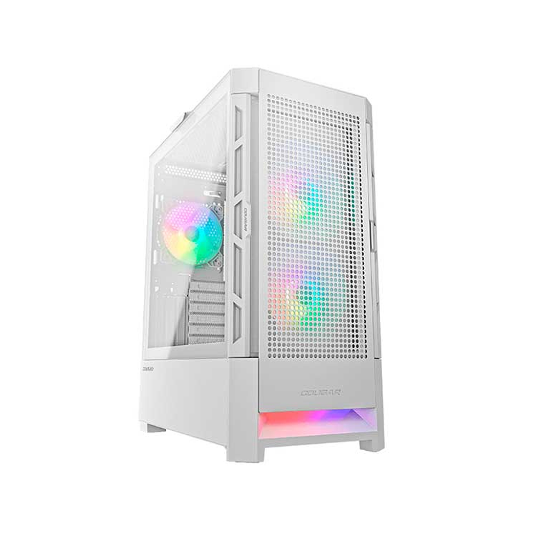 Gabinete Gamer Cougar Airface RGB white 3 ventiladores ARGB incluidos 1