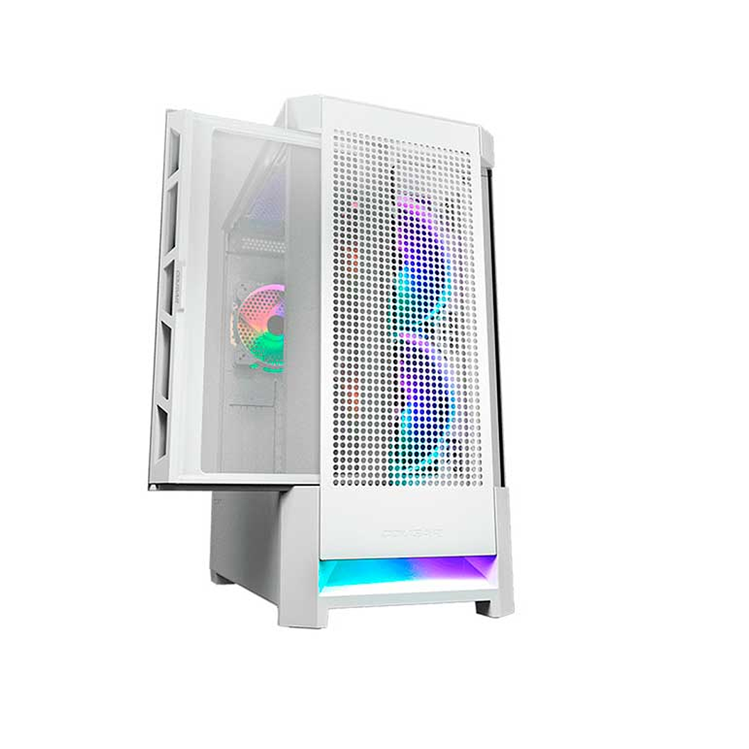 Gabinete Gamer Cougar Airface RGB white 3 ventiladores ARGB incluidos 2