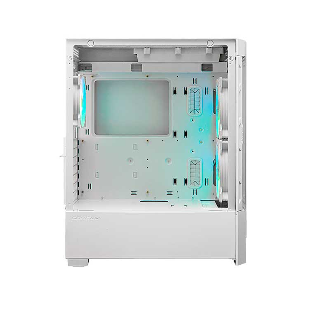 Gabinete Gamer Cougar Airface RGB white 3 ventiladores ARGB incluidos 3