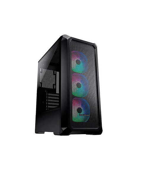 Gabinete Gamer Cougar Archon 2 Mesh RGB Black 3 ventiladores ARGB incluidos 