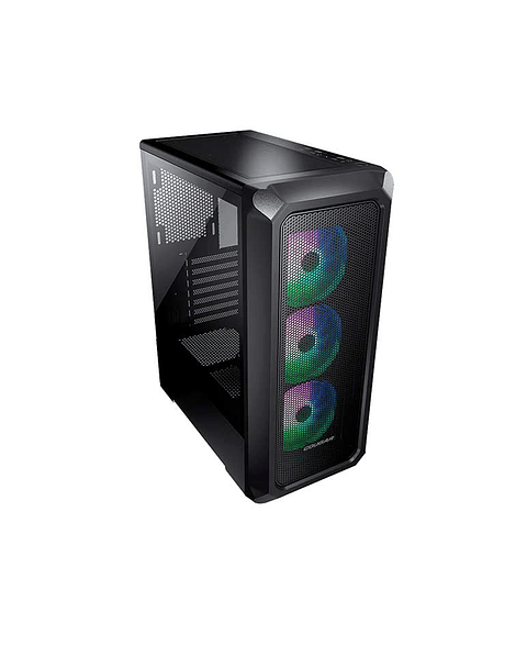 Gabinete Gamer Cougar Archon 2 Mesh RGB Black 3 ventiladores ARGB incluidos 
