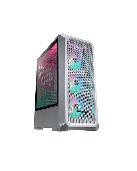 Gabinete Gamer Cougar Archon 2 Mesh RGB white 3 ventiladores ARGB incluidos 