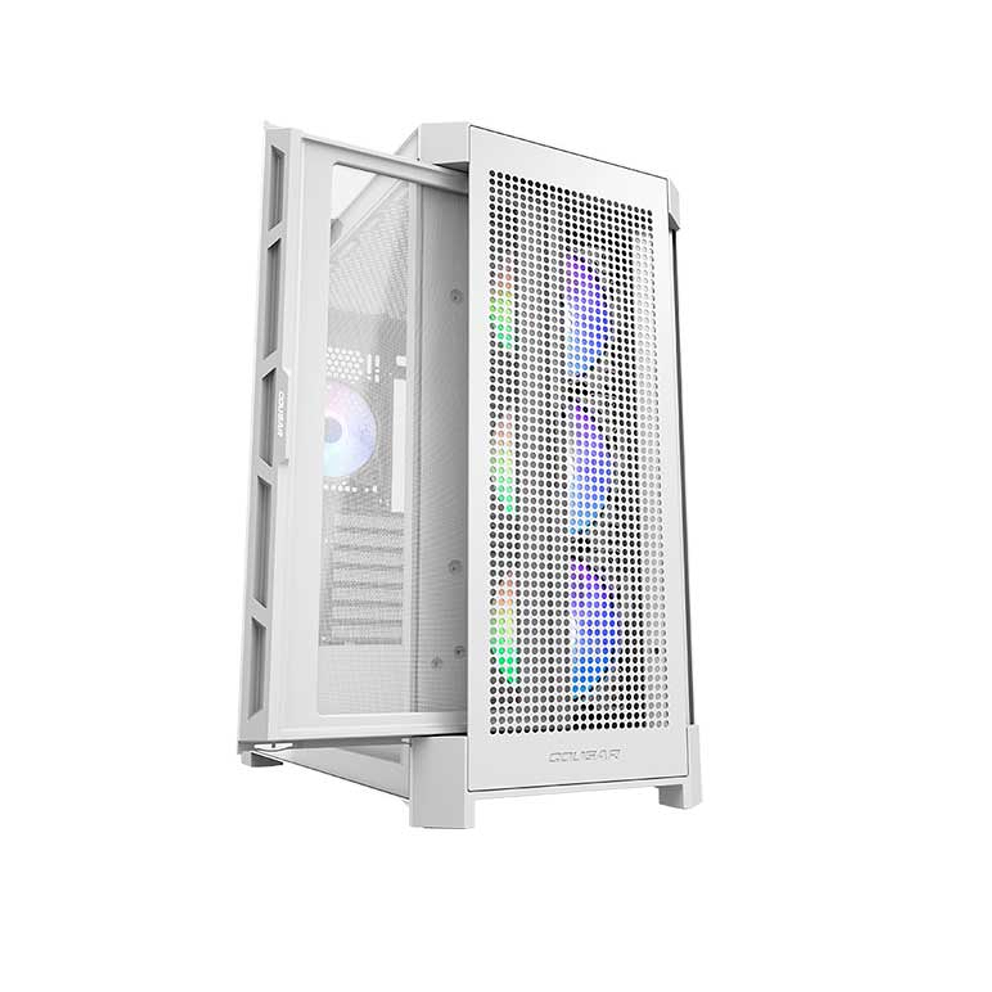 Gabinete Gamer Cougar Duoface Pro RGB White 4 ventiladores ARGB incluidos 2