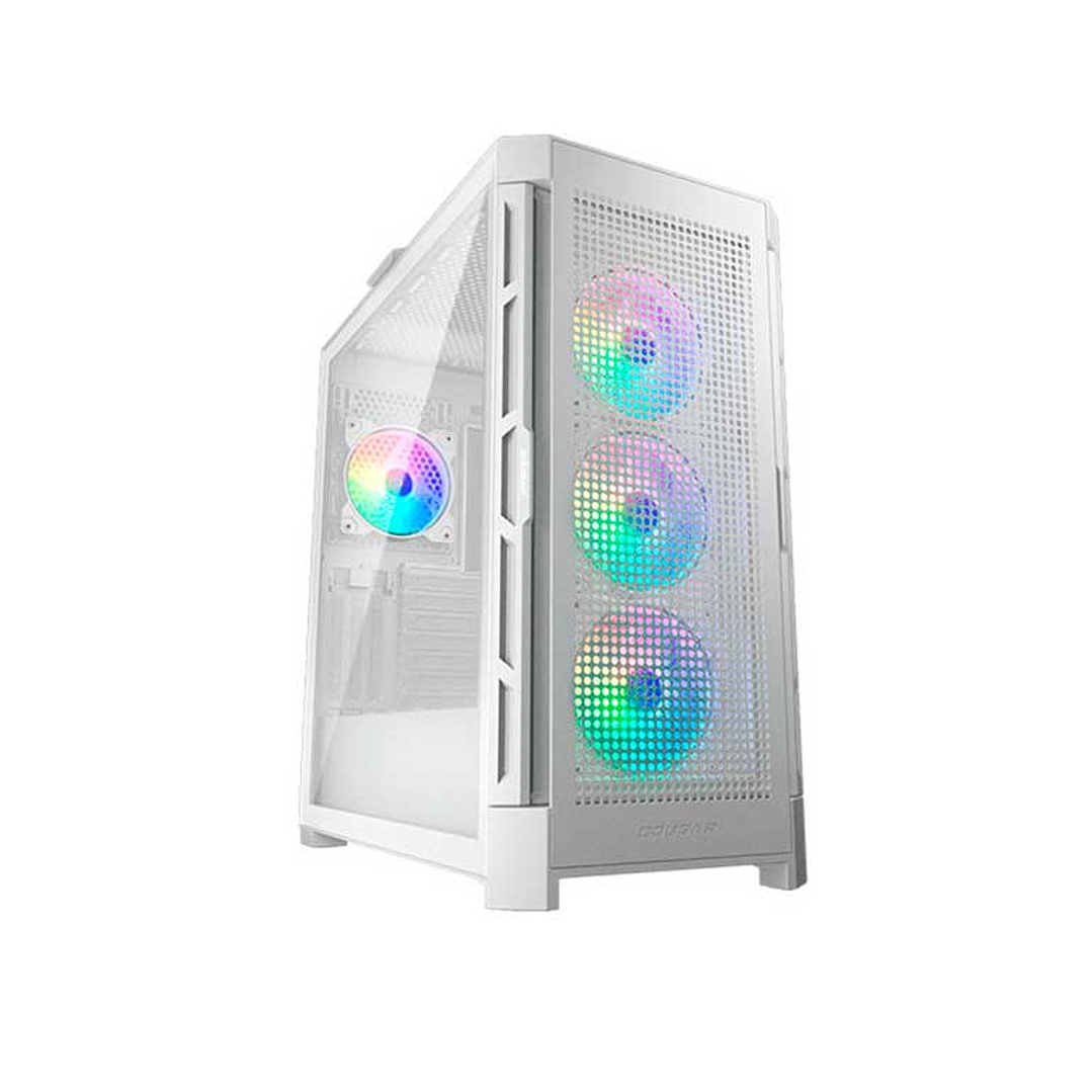 Gabinete Gamer Cougar Airface PRO RGB White 4 ventiladores ARGB incluidos 1