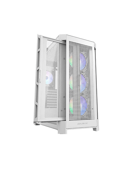Gabinete Gamer Cougar Airface PRO RGB White 4 ventiladores ARGB incluidos