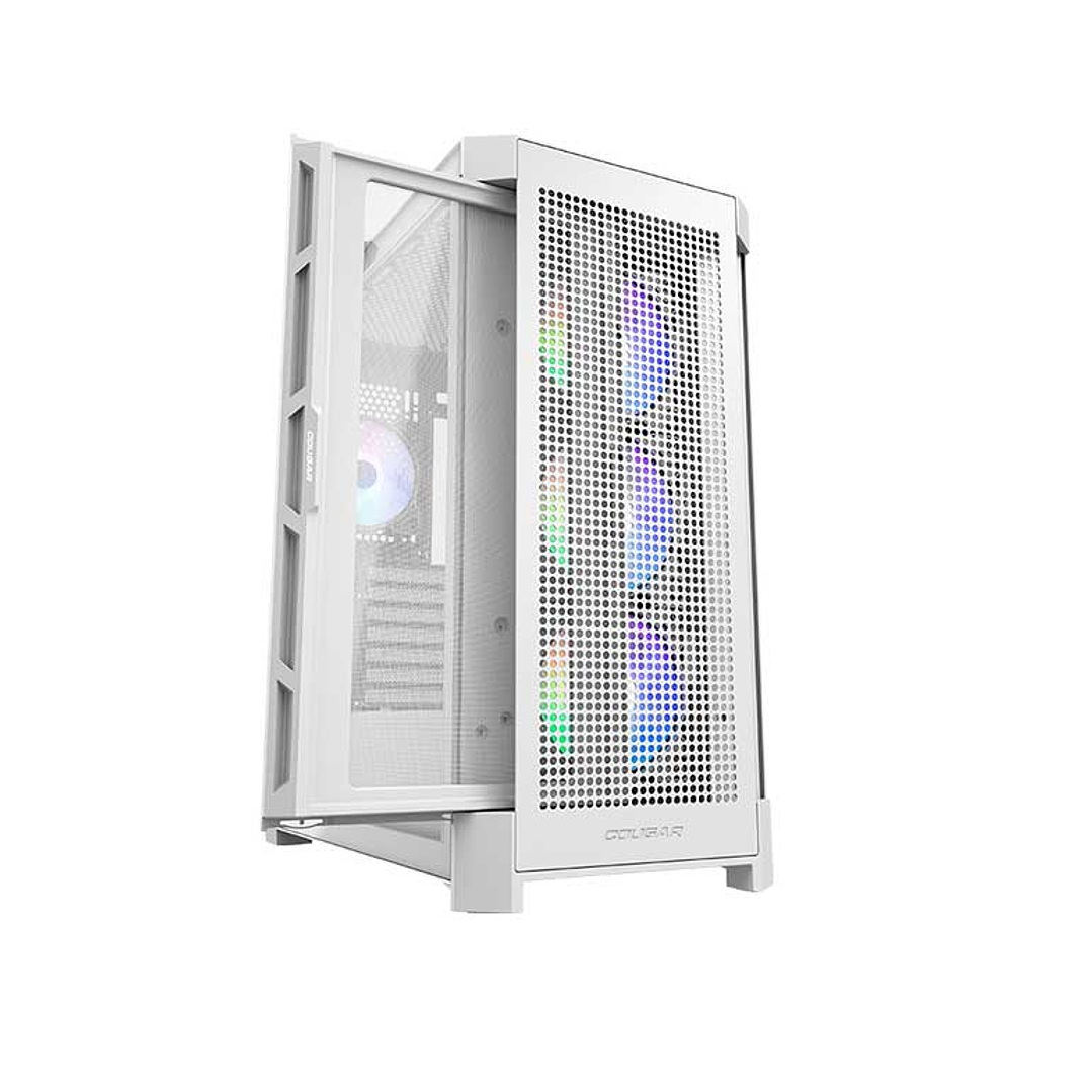 Gabinete Gamer Cougar Airface PRO RGB White 4 ventiladores ARGB incluidos 2