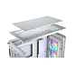 Gabinete Gamer Cougar Airface PRO RGB White 4 ventiladores ARGB incluidos - Miniatura 4