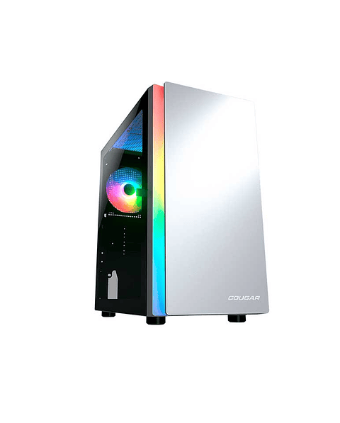 Gabinete Gamer Cougar Purity RGB White 1 Ventilador ARGB