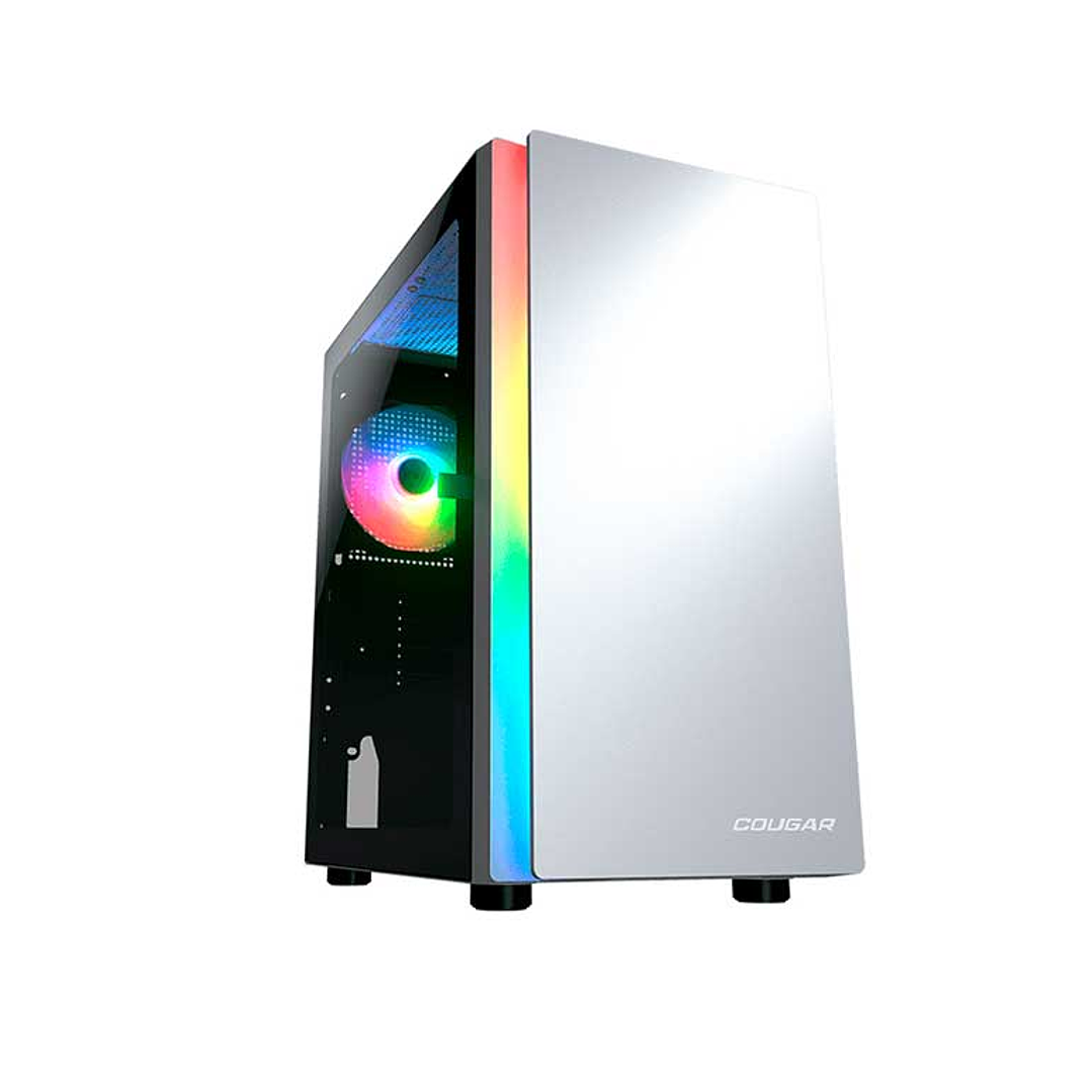 Gabinete Gamer Cougar Purity RGB White 1 Ventilador ARGB 1