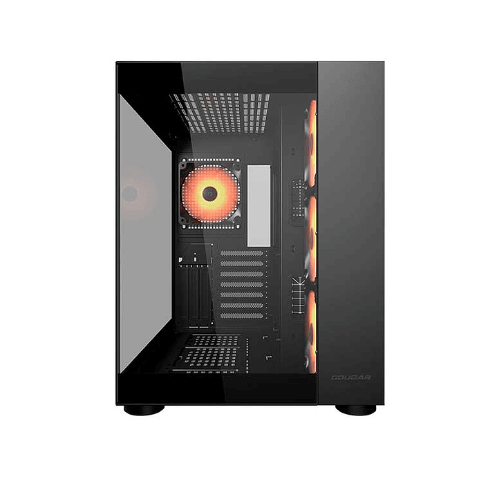Gabinete gamer Cougar FV150 RGB Black 4 ventiladores ARGB 2