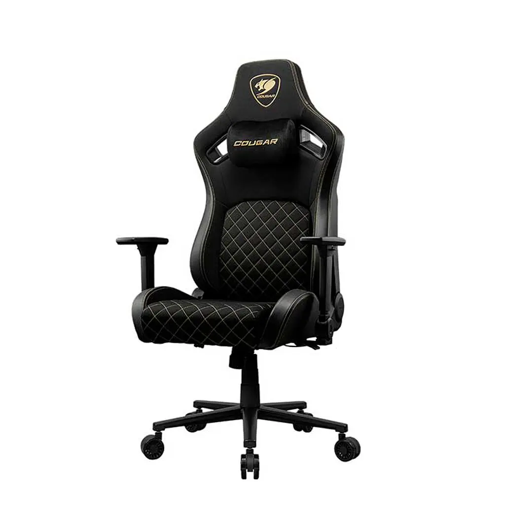 Silla Profesional Cougar Defensor Gold F Apoyabrazos plegable 4D Tela 5