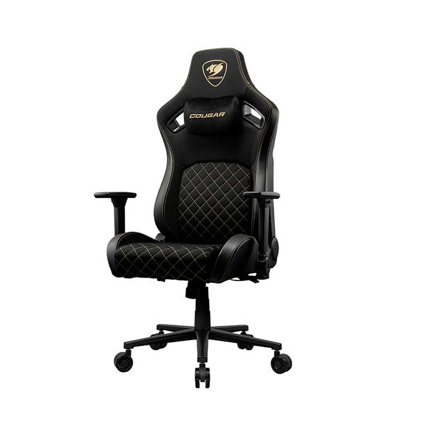 Silla Profesional Cougar Defensor Gold F Apoyabrazos plegable 4D Tela 5