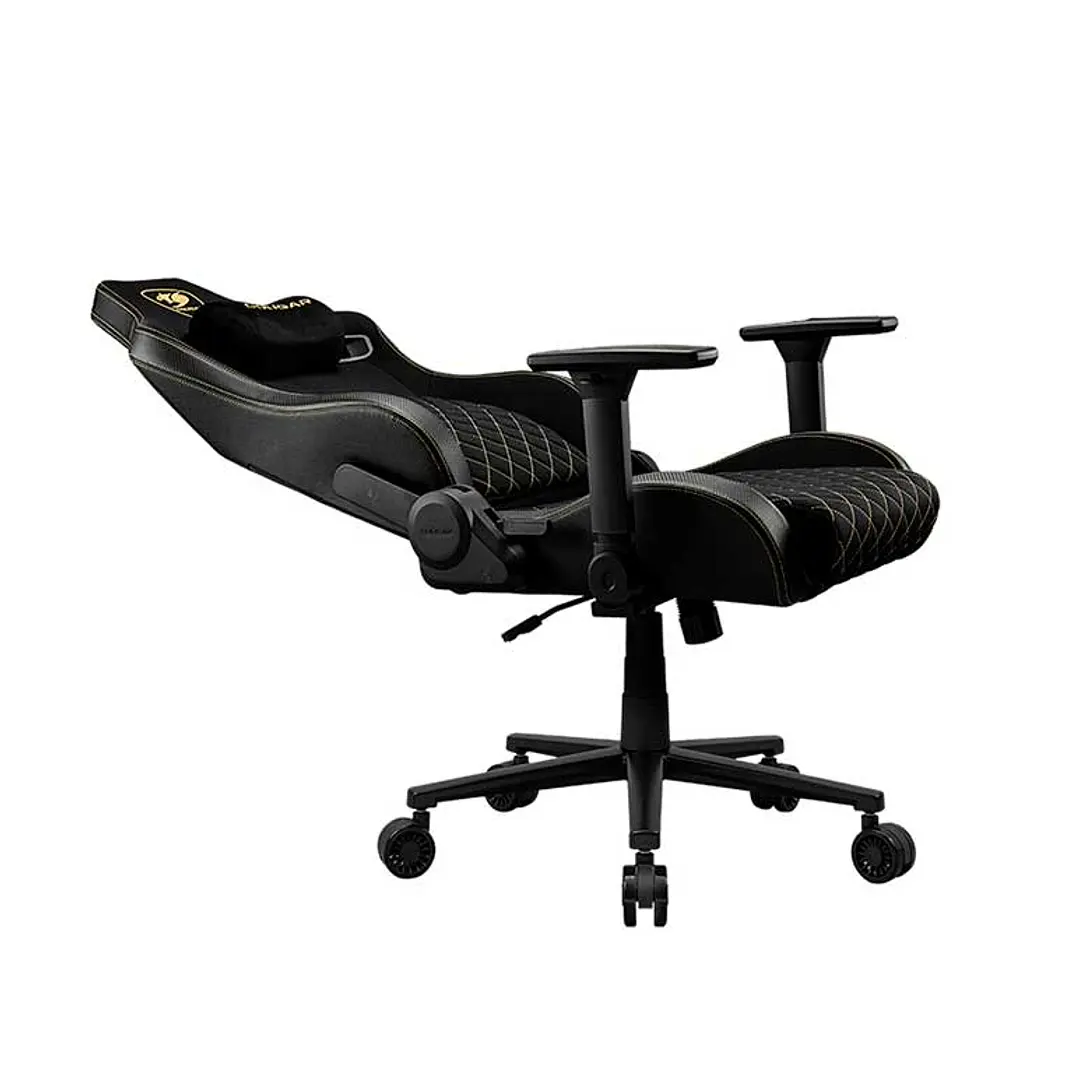 Silla Profesional Cougar Defensor Gold F Apoyabrazos plegable 4D Tela 3