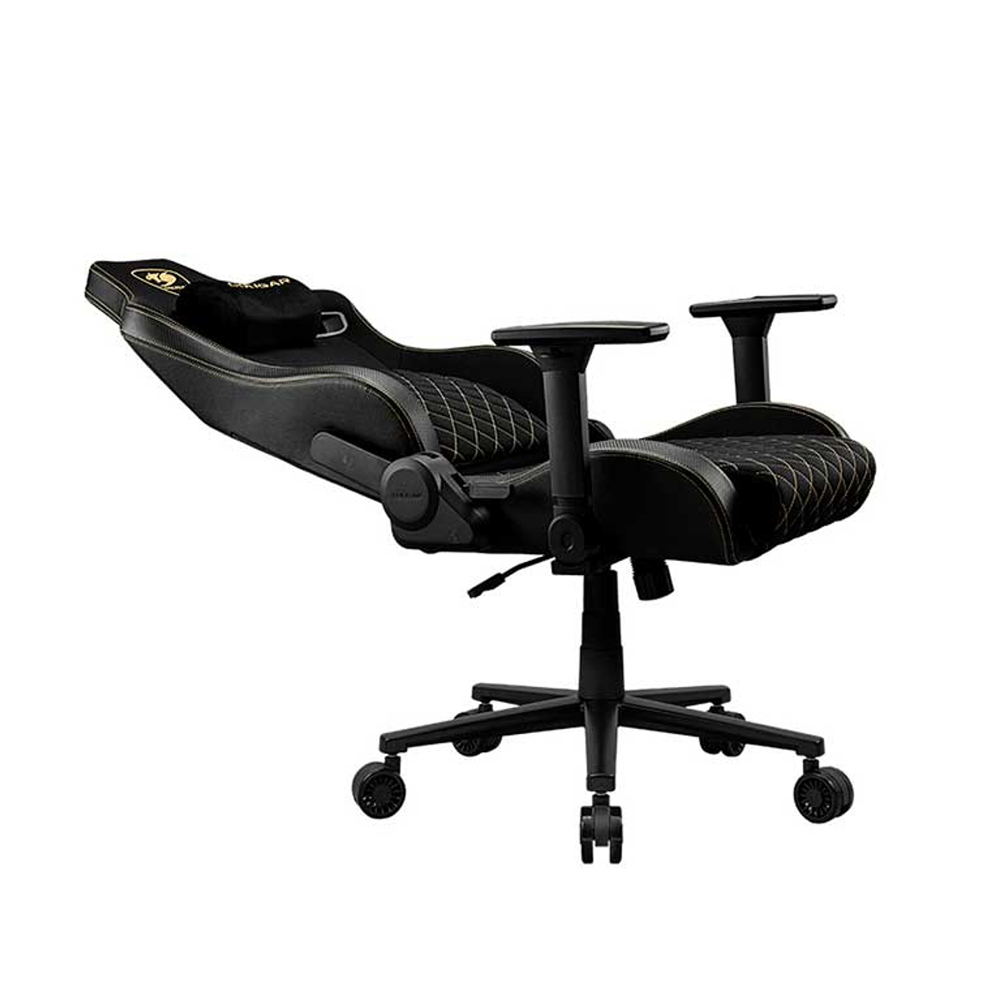 Silla Profesional Cougar Defensor Gold F Apoyabrazos plegable 4D Tela 3