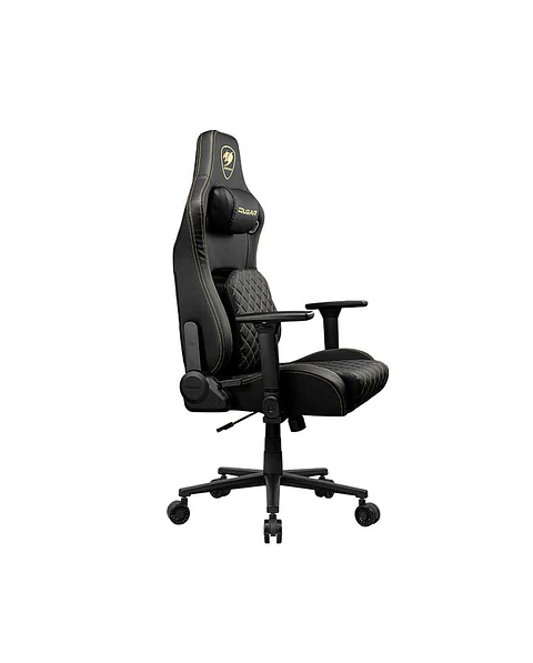 Silla Profesional Cougar Defensor Gold F Apoyabrazos plegable 4D Tela