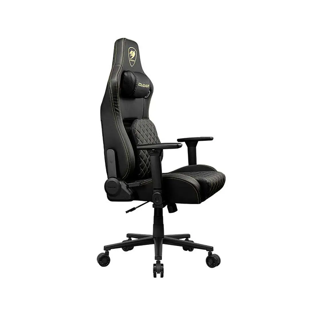 Silla Profesional Cougar Defensor Gold F Apoyabrazos plegable 4D Tela 2